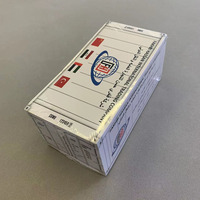 Bloc-notes adhésif 3D personnalisé en forme de conteneur d'expédition, blocs de mémo en papier