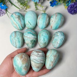 Esfera Curativa de Cristal al por Mayor, Cristal Pulido, Piedra Natural Hemimorfita, Torre de Cristal para Meditación y Decoración - Product Image 2