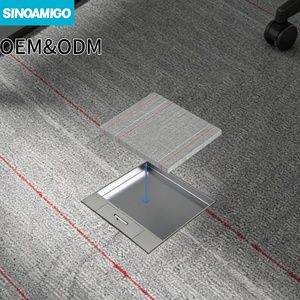 SINOAMIGO - Caja de Conexión Empotrada en el Suelo, Personalizada, Plateada - Product Image 1