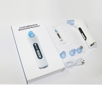 Appareil Électrique Anti-Points Noirs pour le Nez et le Visage, Traitement de l'Acné, Nettoyage des Pores par Aspiration, Prise US Compatible, Étanche