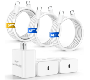 Adaptador USB-C para Carga de <span class=keywords><strong>iPhone</strong></span> 17 Pro Max/16/15/14/13/12/<span class=keywords><strong>11</strong></span> y iPad Pro/Air, 20W, En Oferta - Product Image 2