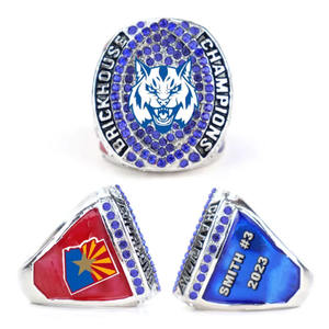 Anillo de campeón deportivo juvenil personalizado Anillos de campeonato de Béisbol Juvenil - Product Image 1