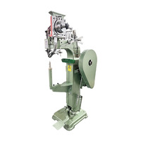 Machine à riveter automatique JZ-968DX avec alimentation automatique et siège en forme de L pour rivets semi-tubulaires, certifiée CE