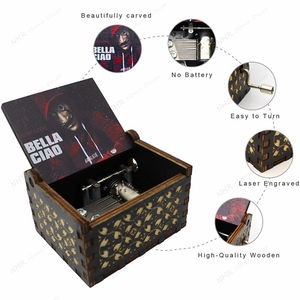 Carillon <span class=keywords><strong>Anastasia</strong></span> di buon natale intagliato creativo - Product Image 1