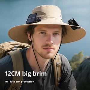 Summer Fan <b>Hat</b> UV Protection Breathable Cooling <b>Hat</b> for Outdoor Fishing Hiking Camping Activities - Product Image 3