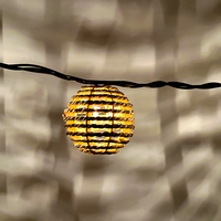 Outdoor wasserdichte LED-Leuchten für die Dekoration LED hängende Baum lampe Ball Lampe Landschaft Urlaub Party Lichter