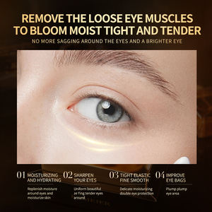 Crema de ojos antiarrugas reafirmante de <span class=keywords><strong>caviar</strong></span> de oro negro de etiqueta privada - Product Image 5