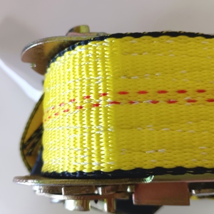 Sangle d'arrimage à cliquet avec double crochet en J, sangles <span class=keywords><strong>de</strong></span> cargaison à haute résistance <span class=keywords><strong>pour</strong></span> déménagement, camions, remorques, motos, kayaks, quincaillerie <span class=keywords><strong>de</strong></span> toit <span class=keywords><strong>de</strong></span> <span class=keywords><strong>voiture</strong></span> - Product Image 5