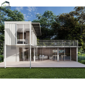 Design moderne petite maison de 2 étages aménagement personnalisé luxe 3 chambres casa villa modulaire maison - Product Image 3