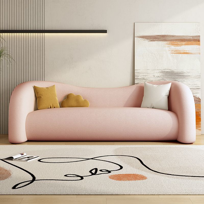 Lana de cordero rosa flor de cerezo