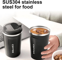 Bouteilles d'eau intelligentes de sport en acier inoxydable 18/8 à double paroi avec logo personnalisé, thermos numériques pour la gym