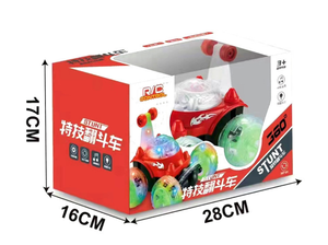 Auto Telecomandata Ricaricabile con Musica, Camion <span class=keywords><strong>Ribaltabile</strong></span> Acrobatico Fuoristrada, Giocattolo per Ragazzi, Auto da Corsa, Vendita all'Ingrosso per Supermercati - Product Image 3