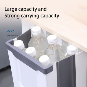 HEYRV 7L 10L <span class=keywords><strong>Poubelle</strong></span> de cuisine pour <span class=keywords><strong>camping</strong></span>-<span class=keywords><strong>car</strong></span>, caravane et maison, en matériau PP, design pliable polyvalent, à suspendre, gain de place, facile à nettoyer - Product Image 3