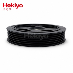 HOKIYO 23124-2B000 231242B000 Poulie d'amortisseur de vilebrequin pour Hyundai Accent Veloster <span class=keywords><strong>Kia</strong></span> Rio <span class=keywords><strong>Soul</strong></span> 1.6L 2009-2015 - Product Image 3