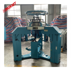 Machine à tricoter circulaire informatisée KINGKNIT 14 GG 68 pouces, contrôle PLC, haute productivité, pour la fabrication de pulls - Product Image 2