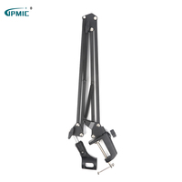 Supports en porte-à-faux universels pour personne paresseuse, support de base en métal rotatif à 360 degrés pour appareils photo, microphone, support de bras de téléphone