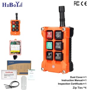 Hzboy F21-4S Mini Phổ <span class=keywords><strong>4</strong></span>-Nút Đài Phát Thanh Điều Khiển Từ Xa 12V 24V Xe Tải Đuôi Lift Mini Đài Phát Thanh Điều Khiển Từ Xa Cho Xe Tải Đuôi Lift - Product Image 2