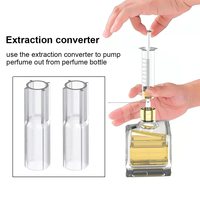 MUB Outil de Gros pour Recharger et Décanter le Parfum, Distributeur de Parfum, Pompe Seringue, Adaptateurs d'Extraction et d'Injection