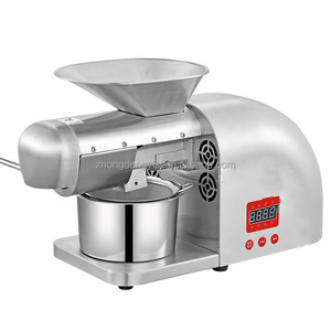 Flaxseed Soybean Tea Sesame Seed Sunflower Almond Olive Palm Machine Small Automatic Home Cold Oil Press - Product Image 1