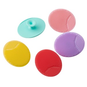 Brosse nettoyante faciale ovale en silicone, poils de massage doux en TPE, outil de lavage du visage exfoliant pour pores profonds, soin de la peau en douceur - Product Image 5