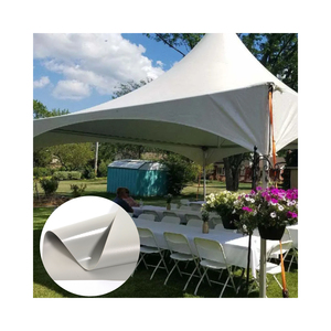 480G PVC-Laminierte Zeltplane/Gewebeplane mit Kundenspezifischen Größen und OEM-Farben für LKW-Abdeckungen - Product Image 1