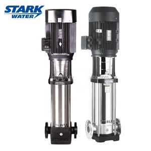 Bomba de Agua Industrial Vertical Multietapa de Acero Inoxidable de Alta Presión con Automatización - Product Image 4