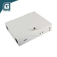 Boîte de terminaison de fibre optique Gcabling FTTH FDB Terminal Fibra Optica Boîte de distribution de fibre optique ODN 8 ports Intérieur 8 Core ODF