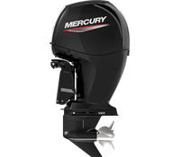 Motor Perahu Luar Papan (Outboard) Mercury 250hp Baru, 4-Tak, Bahan Bakar Bensin
