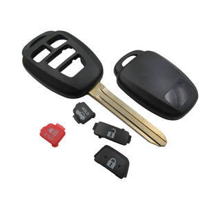 Bền Toyota 3 + 1 nút từ xa Vỏ chìa khóa Fob Trường hợp với toy43 lưỡi - Product Image 4