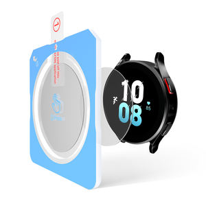 Protection d'écran à alignement intelligent pour Samsung Galaxy <span class=keywords><strong>Watch</strong></span>, film transparent à couverture intégrale avec outil de guidage, installation en une seule étape - Product Image 1
