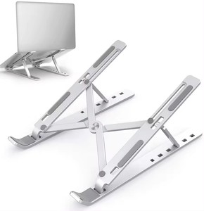 Soporte para portátil, soporte ajustable para portátil, soporte para tableta, soporte de escritorio plegable para Macbook Lenovo, accesorios portátiles para computadora - Product Image 2