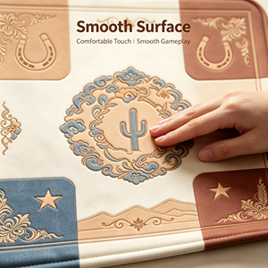 Custom mahjong mats made to order one piece at a time by the original manufacturer, ideal for family fun and camping parties. - Product Image 5