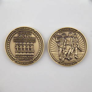 Moneda Conmemorativa Personalizada, Moneda de Desafío Personalizada, Moneda de Desafío para Veteranos de Vietnam - Product Image 2