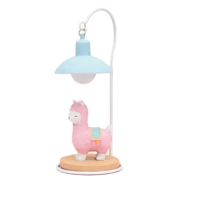 Cartoon Birthday Present Alpaca Doll Night Light Animal For Girl