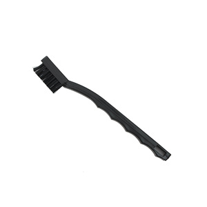 Gas Stove Cleaning <b>Brush</b> Copper <b>Wire</b> Plastic Handle Kitchen Use Bar Shape TS01 - Product Image 4