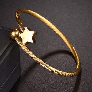 Réglable Confort Double Amour Personnalisé DIY Nom Lettre Charme pour <span class=keywords><strong>Bracelet</strong></span> Nouveau <span class=keywords><strong>Fil</strong></span> En Acier Inoxydable Bracelets De Mode - Product Image 3