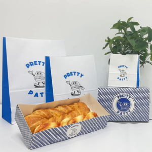 Bolsa de Papel Kraft Personalizada con Logotipo para Restaurante, Comida para Llevar, Comida Rápida, Hamburguesas, Papas Fritas, Bolsa de Papel SOS sin Asas - Product Image 3