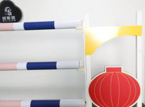 Mini Ostacoli da Salto per Cavalli in PVC e Alluminio, Barriere per Equitazione in Vendita - Product Image 4