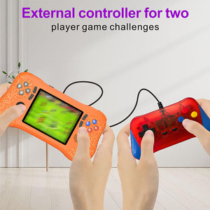 Console di Gioco Portatile Retrò con Schermo HD <span class=keywords><strong>a</strong></span> Colori da 3,5 Pollici, per Uno o Due Giocatori, Connessione TV - Product Image 2