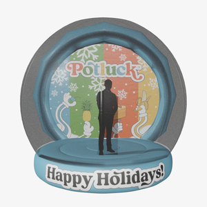 Christmas Snow Globe Inflatable Advertising <b>Balloon</b> PVC Oxford Cloth Event Display Photo Booth - Product Image 3