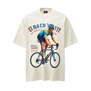 Vente en gros OEM/ODM de haute qualité personnalisé DTG Print 100% coton T-Shirt Commande en gros T-shirts pour hommes - Product Image 6