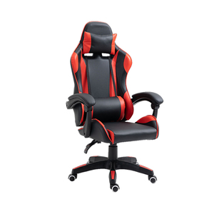 Vente en gros de chaise de bureau ergonomique rotative pour joueur PC de style course <span class=keywords><strong>siège</strong></span> de jeu en cuir confortable <span class=keywords><strong>et</strong></span> rafraîchissant - Product Image 1
