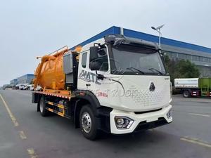Sinotruk HOWO 4x2 15m³ Hydro Vacuum Truck Weichai 240HP Sewage <b>Sludge</b> Suction Truck for Sewer Cleaning Septic Tank - Product Image 5