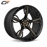 Jantes forgées CF 20 21 pouces 5x112 PCD 78.1 CB pour voitures particulières, compatibles avec Audi RS6 RS7, jantes sport échelonnées