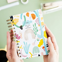 Journal planificateur quotidien A4 personnalisé 2025 Manifestation promotionnelle Carnet de notes personnalisé Livre mensuel inspirant