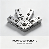 Support de montage pour robot, acier inoxydable usiné CNC de précision sur mesure pour pièces usinées