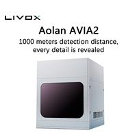 Capteur LiDAR 3D Livox Avia/Avia2, angle de vue horizontal de 70,4°, longueur d'onde de 905 nm, 10-15 V CC, navigation et évitement d'obstacles, CE