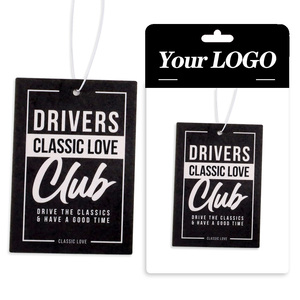 Logo personnalisé odeur de voiture parfum d'air coloré sublimation papier suspendu désodorisant pour voiture vente en gros - Product Image 6