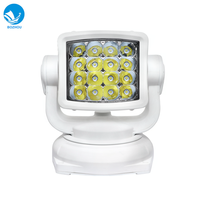 Reflector de yate de 80W, foco impermeable, luz LED de búsqueda para coche