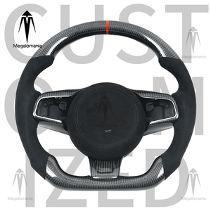Ajustement pour <span class=keywords><strong>Jaguar</strong></span> XFL XJ F-<span class=keywords><strong>TYPE</strong></span> XF <span class=keywords><strong>E</strong></span>-PACE XE XEL F-PACE Ftype volant en Fiber de carbone - Product Image 1